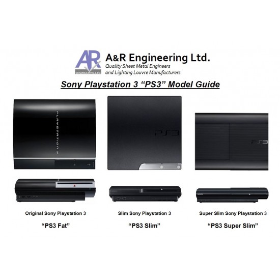 PlayStation 3 Model Guide - Which PS3 Model Do You Have?