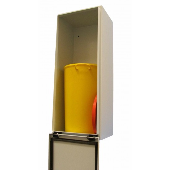 Wall Mounted Needle Disposal Bin - WNE1