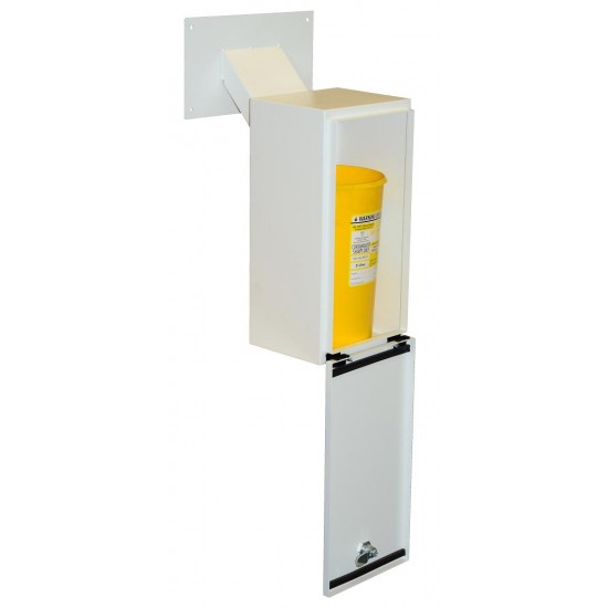 Through the wall needle disposal bins - BODY ONLY - WNE2