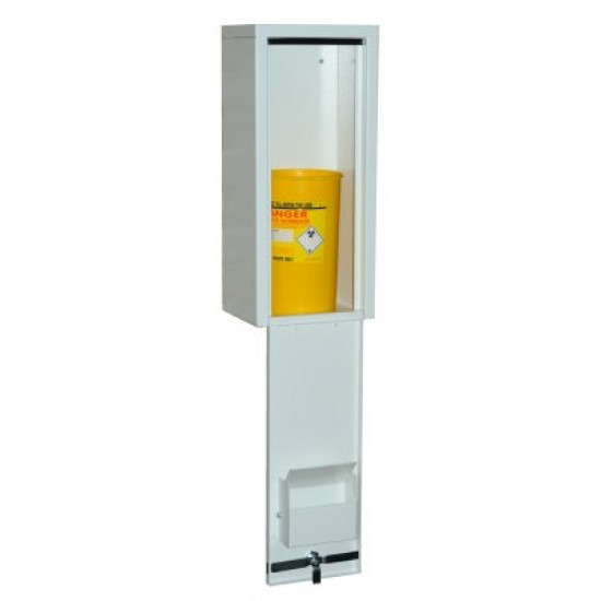 Heavy Duty Wall Mounted Needle Disposal Bin - WNE3-HD